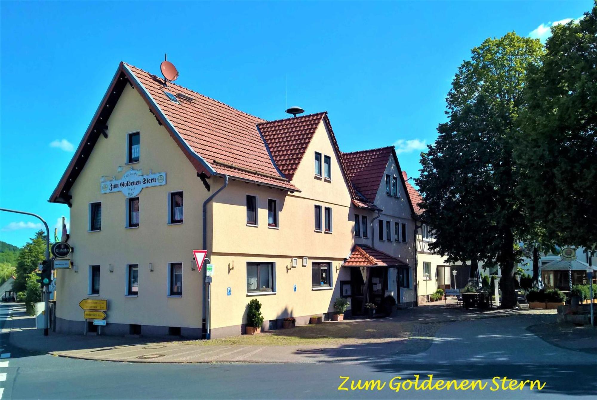 Hotel-Restaurant Zum Goldenen Stern Grossalmerode Ngoại thất bức ảnh